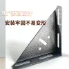 Thickened hardware accessories, large triangular opening, 90-degree right-angle soft bed dedicated bracket accessories, furniture hardware Specification image
